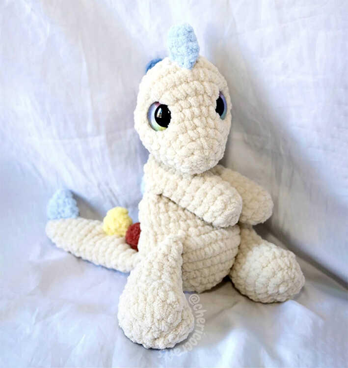 Cute Baby Dinosaur Amigurumi Free Crochet Pattern You’ll Love