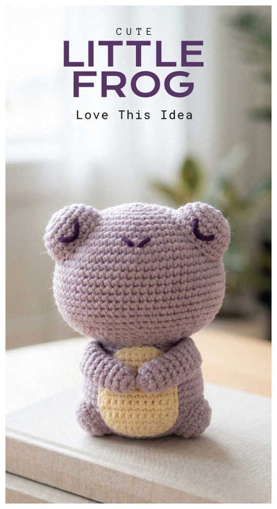 little frog amigurumi crochet cute small plush love this idea