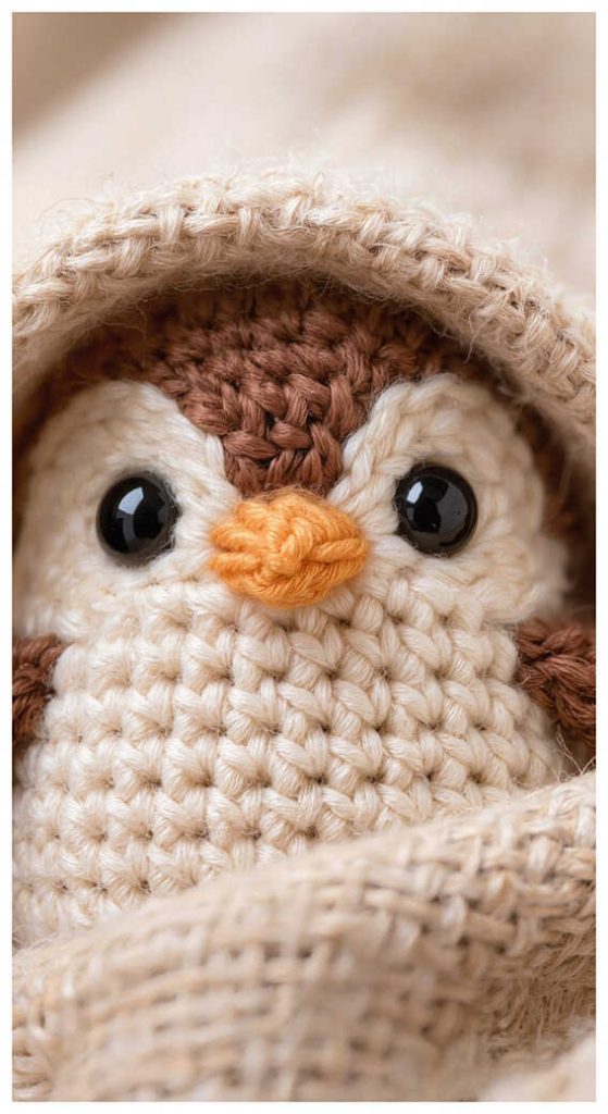 cute spring bird amigurumi crochet pattern cozy handmade gift idea for nursery and spring decor