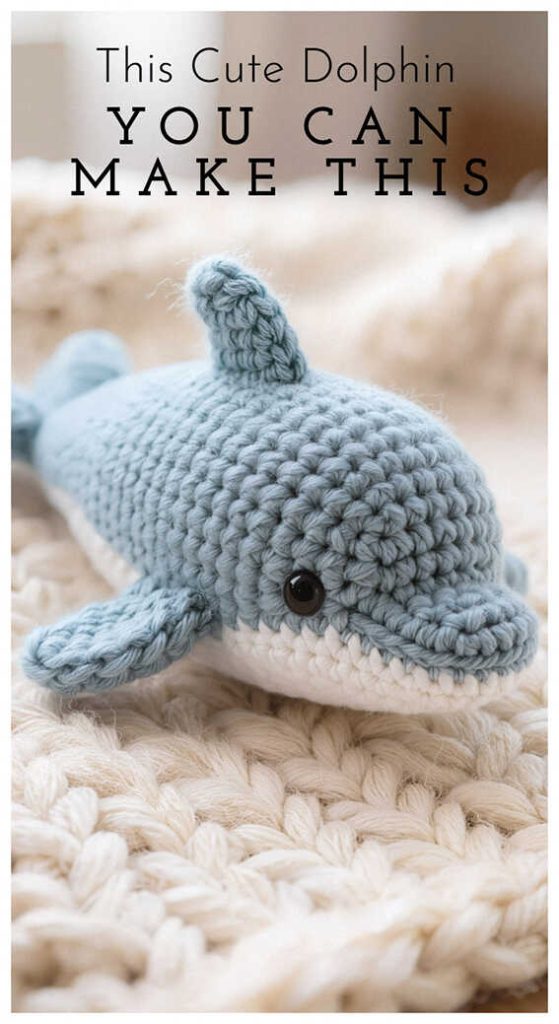 cute dolphin amigurumi crochet soft plush you can make this idea