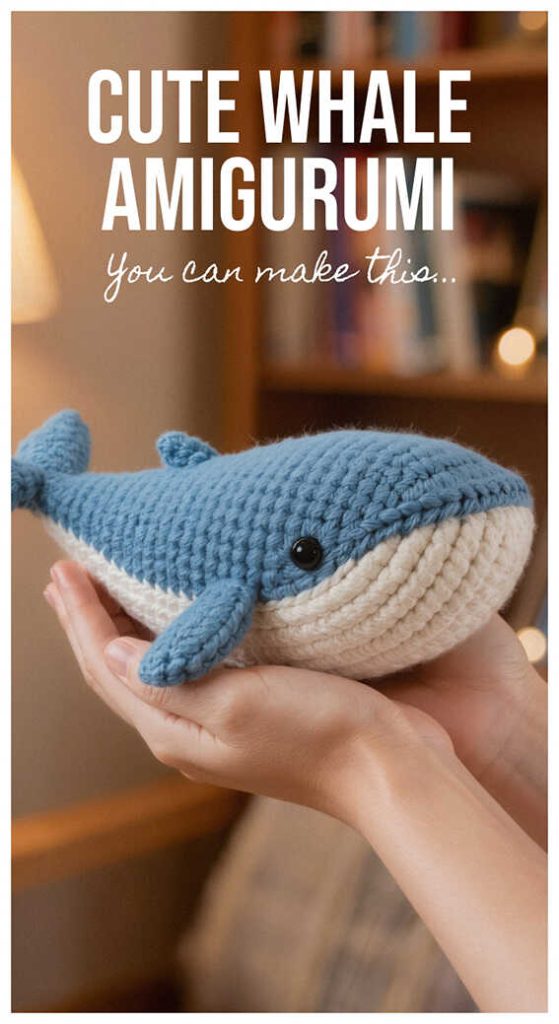 cute whale amigurumi crochet you can make this easy ocean toy right now