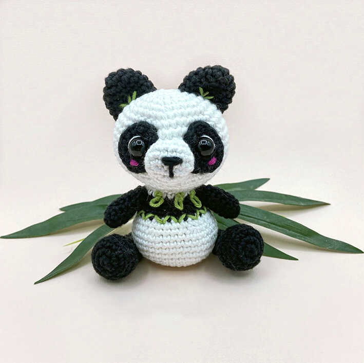 Soft Panda Amigurumi Free Crochet Pattern for Gifts and Nursery Decor