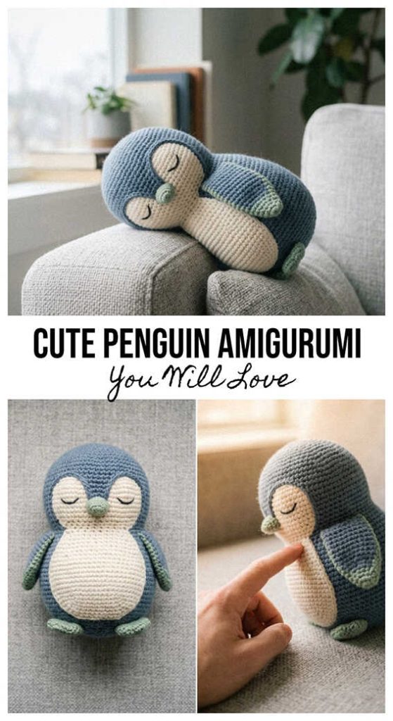 cute penguin amigurumi crochet small plush you will love this idea
