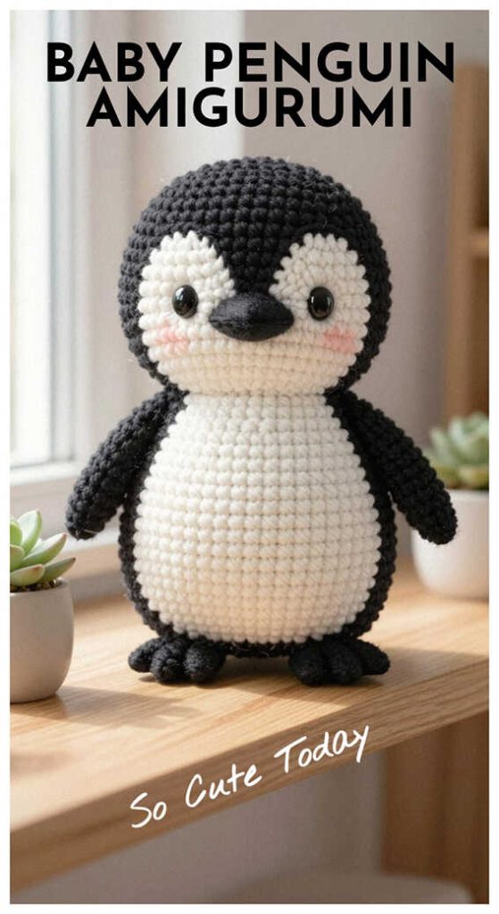 baby penguin amigurumi crochet cute plush so cute today idea