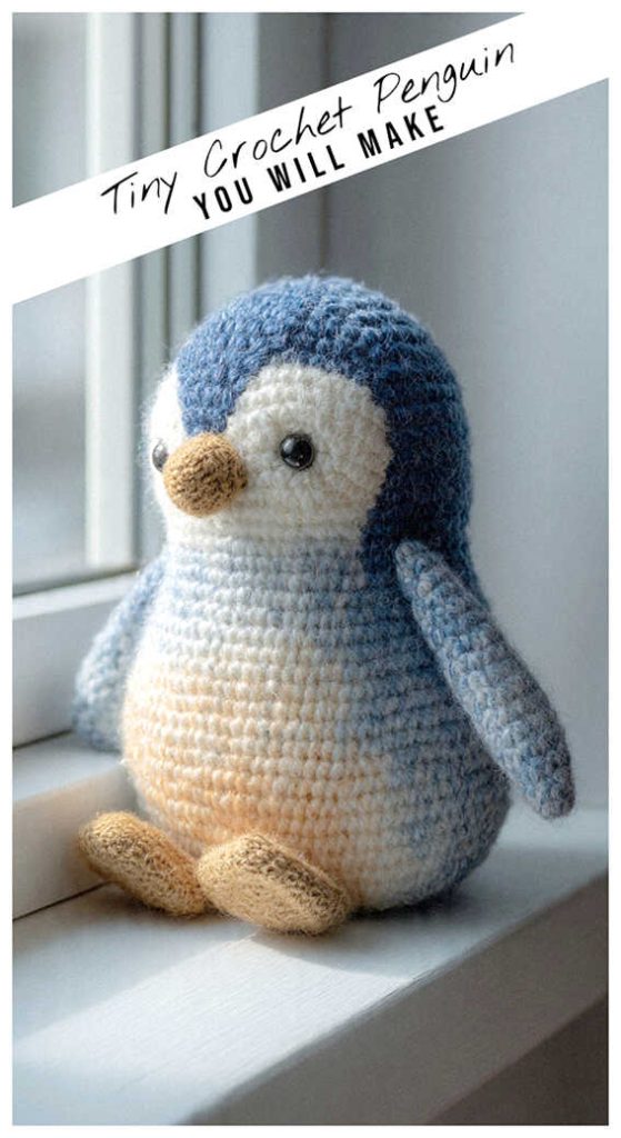 tiny penguin amigurumi crochet soft plush you will make this idea