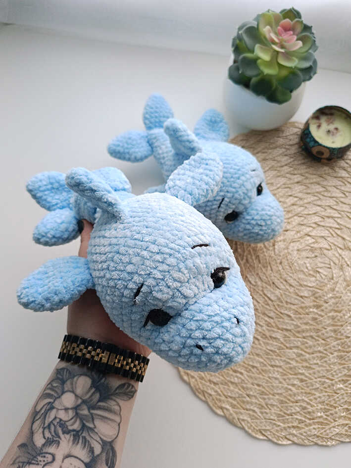 Soft Baby Dolphin Amigurumi Free Crochet Pattern