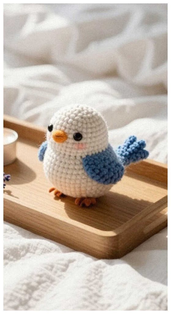 tiny bird amigurumi crochet pattern small cute gift idea perfect for quick handmade projects