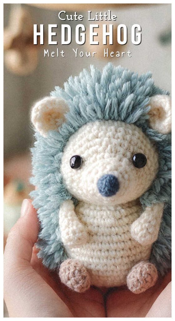 blue hedgehog amigurumi crochet cute plush you will love idea