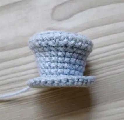 snowman amigurumi crochet hat piece detail cute plush free pattern