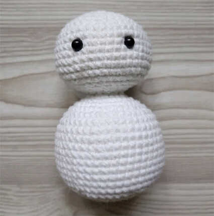 snowman amigurumi crochet head and body parts base cute plush free pattern
