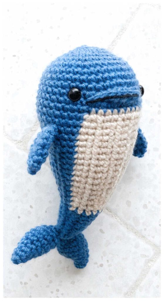 blue whale amigurumi crochet pattern cute handmade toy you will love making