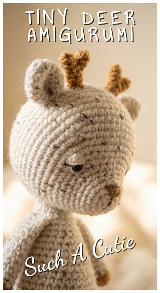 small deer amigurumi crochet soft plush such a cute idea