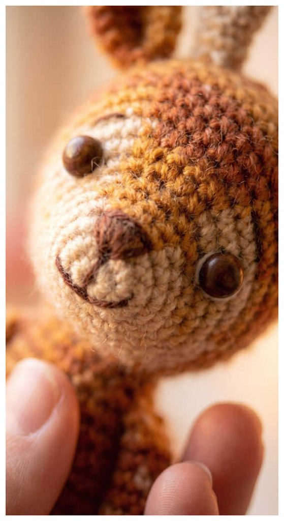 mini deer amigurumi crochet tiny plush cute handmade idea
